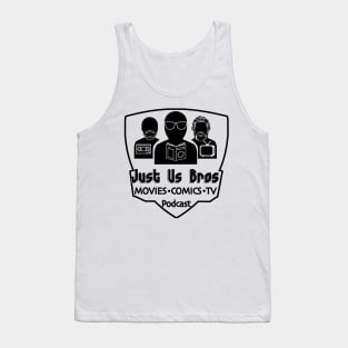 Just Us Bros Logo-Black Tank Top